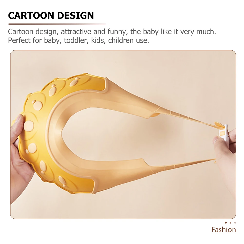 Baby Shower Cap Waterproof Hair Washing Shield Hat for Kids Toddler Bath Shampoo Cap Easy Clean Adjustable Fit Cartoon Design
Baby Shower Cap Waterproof Hair Washing Shield Hat for Kids Toddler Bath Shampoo Cap Easy Clean Adjustable Fit Cartoon Design