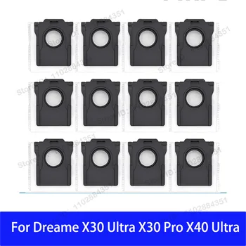 Dreame X40 Ultra L10s Pro Ultra Heat X30 Ultra 전용 더스트 백, 걸레 패드, 일회용 활성탄 더스트 백 부품