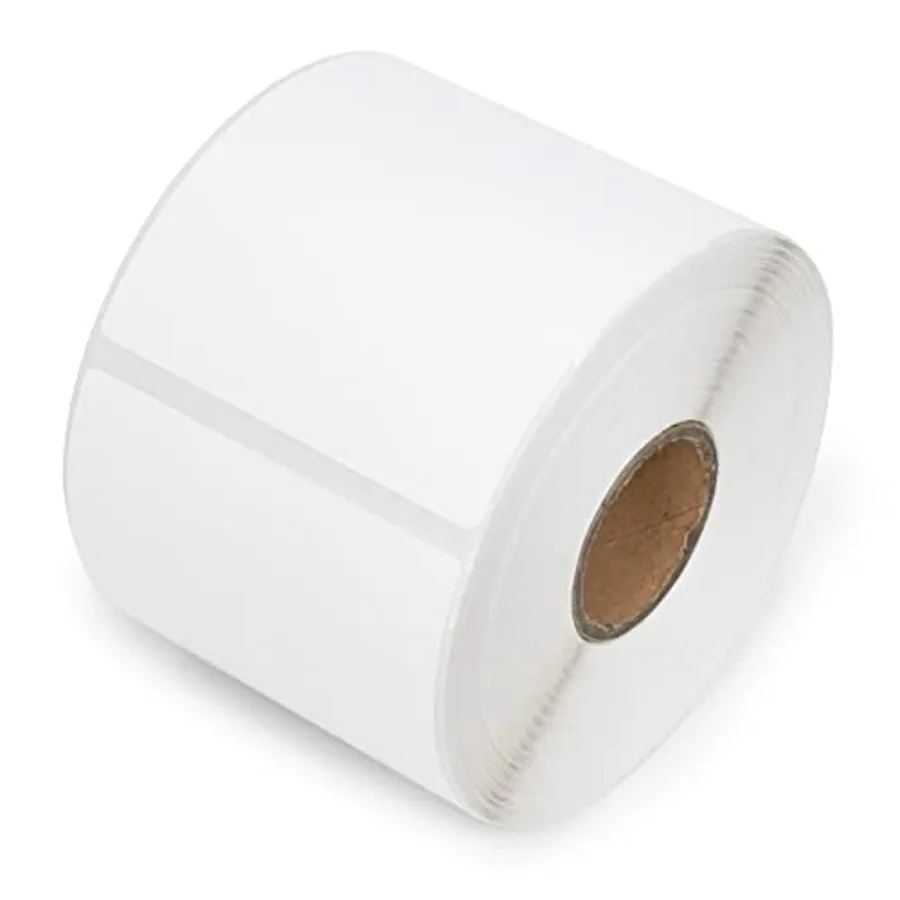 2.25"x 4" White Direct Thermal Barcode Labels, Shipping Labels, Compatible with Zebra and Rollo Label Printer, 350 Labels of Ro
2.25"x 4" White Direct Thermal Barcode Labels, Shipping Labels, Compatible with Zebra and Rollo Label Printer, 350 Labels of Ro