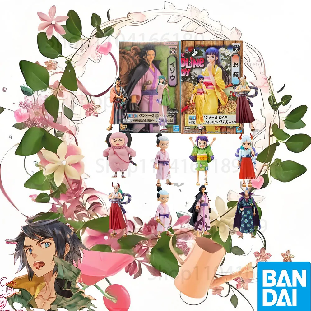 Bandai Original Banpresto One Piece DXF Wano Country Kozuki Momonosuke Yamato Kozuki Hiyori Kurozumi Tama Anime Action figuer
Bandai Original Banpresto One Piece DXF Wano Country Kozuki Momonosuke Yamato Kozuki Hiyori Kurozumi Tama Anime Action figuer
