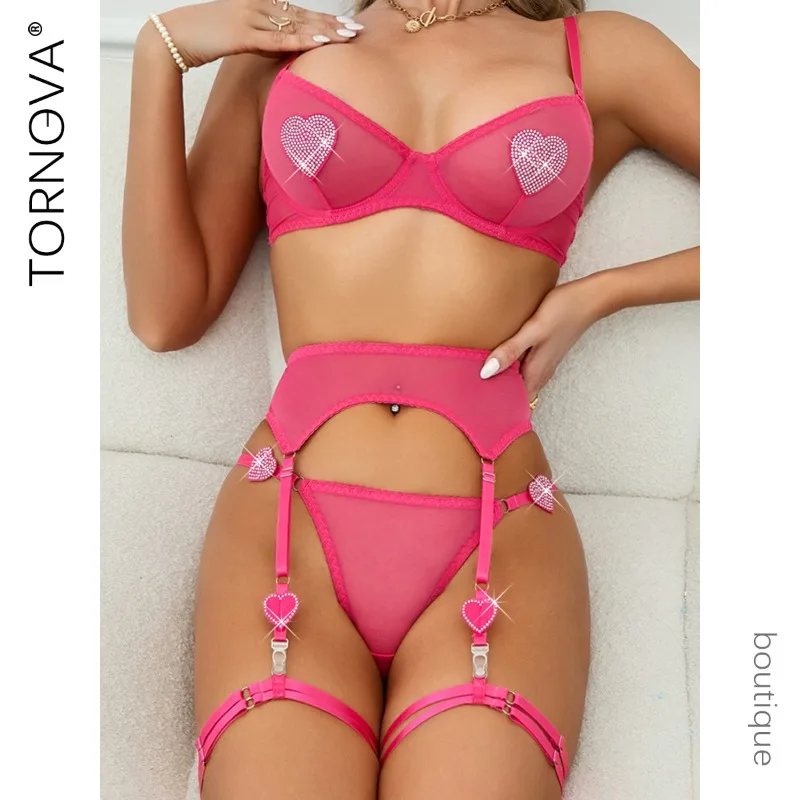 Tornova романтическое сексуальное женское белье элегантное лоскутное облегающее кружевное женское белье с открытой спиной интересный нежный соблазнительный комплект нижнего белья Sissy
Tornova романтическое сексуальное женское белье элегантное лоскутное облегающее кружевное женское белье с открытой спиной интересный нежный соблазнительный комплект нижнего белья Sissy