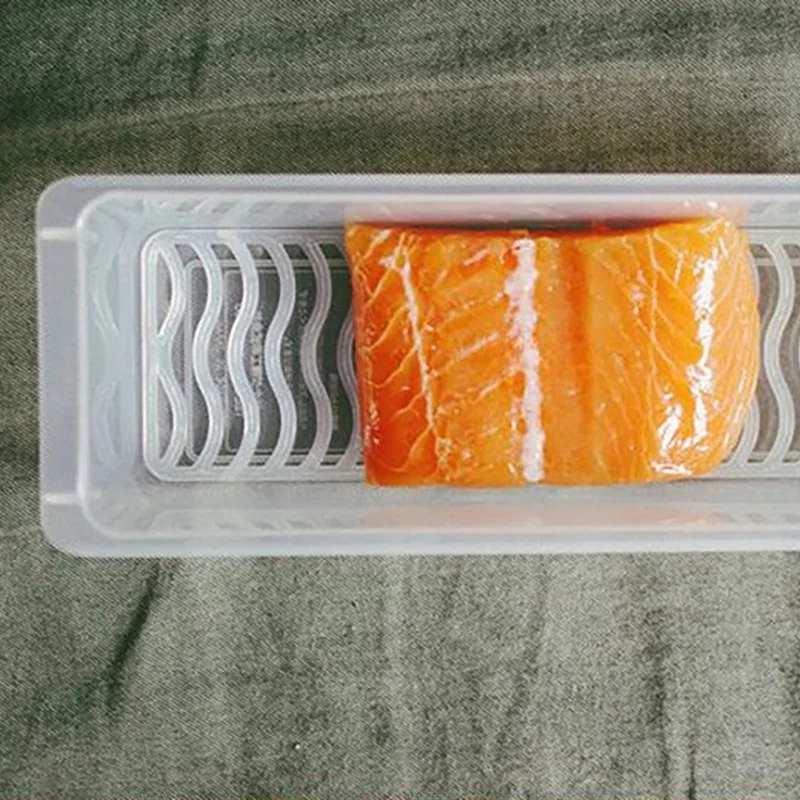 Japanese Sle Kitchen Frie Storage Box Plastic Covered Long Rectangle Fi Seood Freezing Cooling Drainage Preservation Box
Japanese Sle Kitchen Frie Storage Box Plastic Covered Long Rectangle Fi Seood Freezing Cooling Drainage Preservation Box