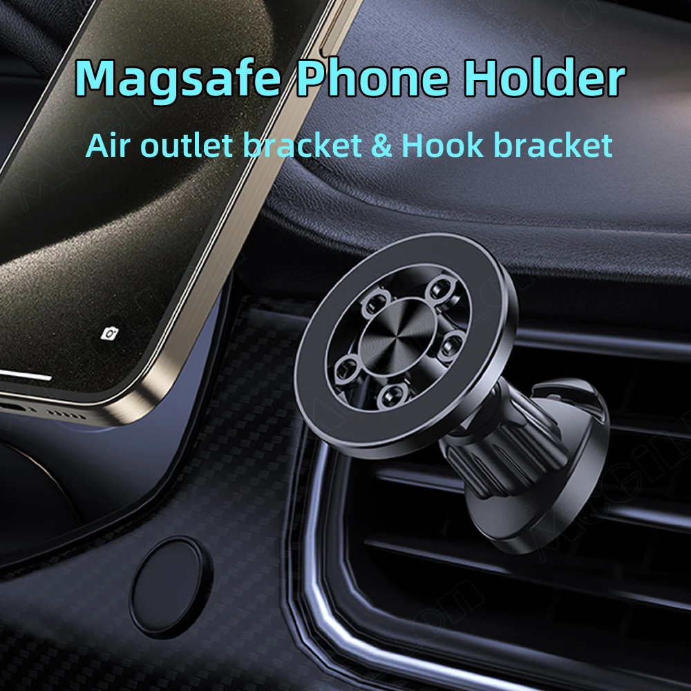 Universal Magnetic Car Mount for MagSafe Magnet Car Air Vent CellPhone Clip GPS Stand for iPhone16 15 14 13 Series Huawei Xiaomi
Universal Magnetic Car Mount for MagSafe Magnet Car Air Vent CellPhone Clip GPS Stand for iPhone16 15 14 13 Series Huawei Xiaomi