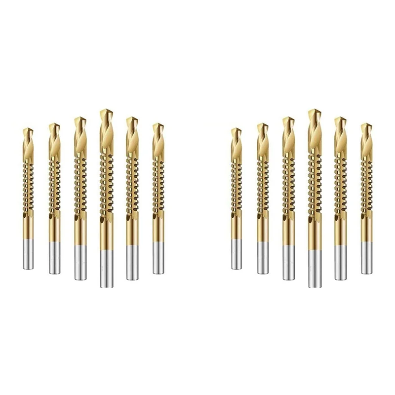 AC88-12Pcs Cobalt Drill Bit Set Hole Saw Grooving Set Woodworking Sawtooth Drill Slotted Drill
AC88-12Pcs Cobalt Drill Bit Set Hole Saw Grooving Set Woodworking Sawtooth Drill Slotted Drill