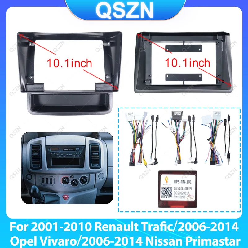 Car Radio Plastic Fascias Panel Dashboard Frame For 2001-2010 Renault Trafic/2006-2014 Opel Vivaro/2006-2014 Nissan Primastar.
Car Radio Plastic Fascias Panel Dashboard Frame For 2001-2010 Renault Trafic/2006-2014 Opel Vivaro/2006-2014 Nissan Primastar.