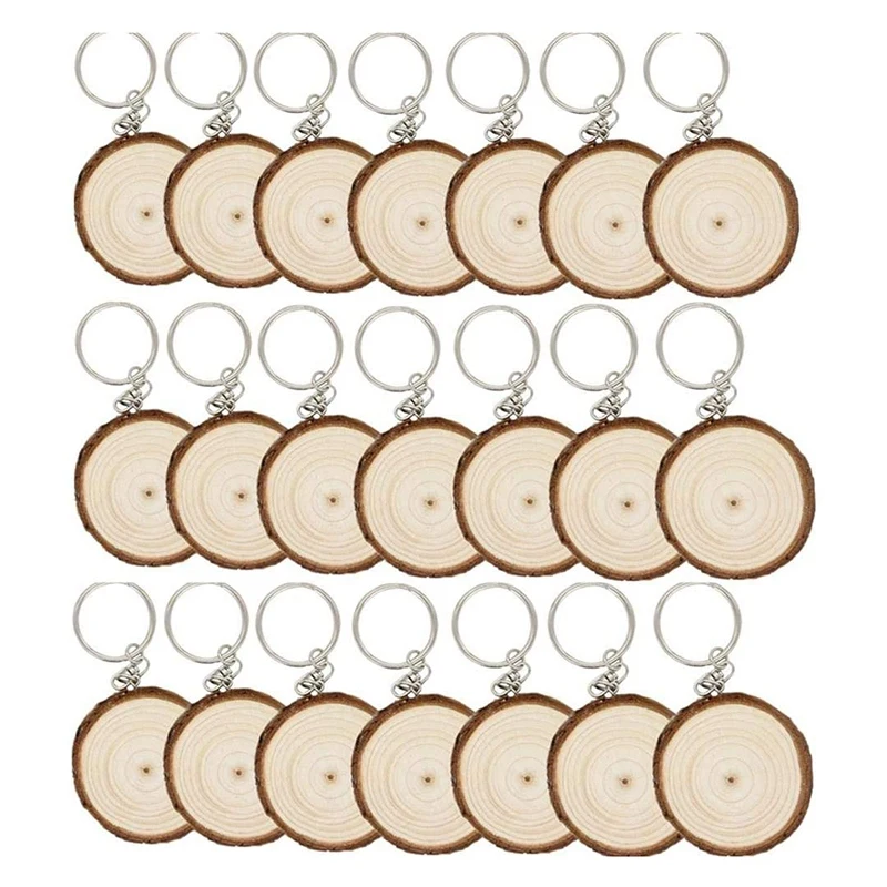 20 Pack Unfinished Wood Slices Keychain Blank Hand-Painted Wooden Keychain Christmas Pendant DIY Wood Keychain
20 Pack Unfinished Wood Slices Keychain Blank Hand-Painted Wooden Keychain Christmas Pendant DIY Wood Keychain