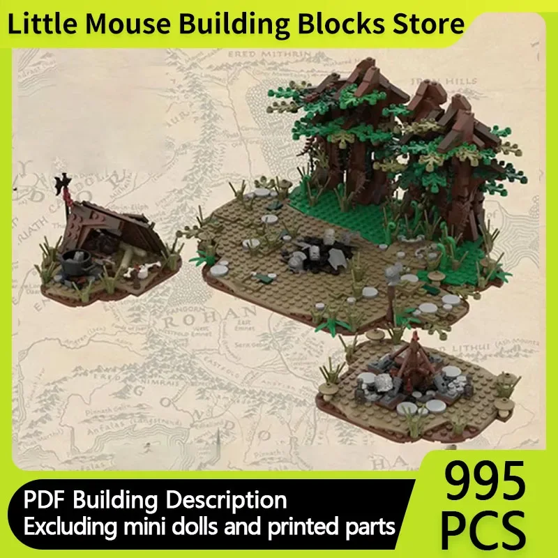 Popular Movie Model MOC Building Bricks The Forest Of Refugees Modular Technology Gifts Children Toys Suit Holiday Assemble
Popular Movie Model MOC Building Bricks The Forest Of Refugees Modular Technology Gifts Children Toys Suit Holiday Assemble