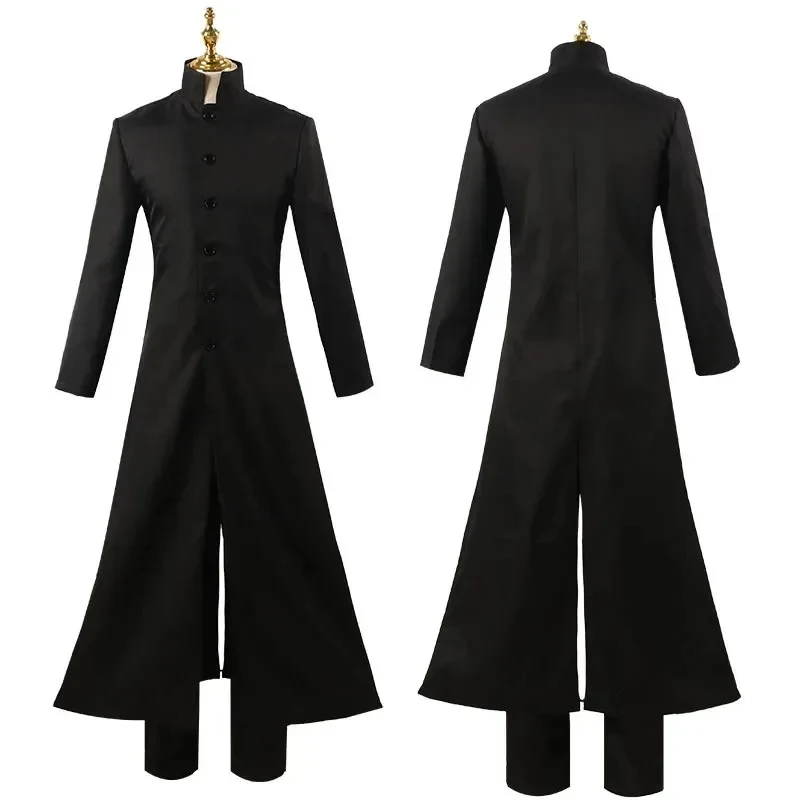 ♥Halloween The matrix anchor movie neo trench black coat uniform cosplay costume adult womNew 2026 Topspeed Cos
♥Halloween The matrix anchor movie neo trench black coat uniform cosplay costume adult womNew 2026 Topspeed Cos