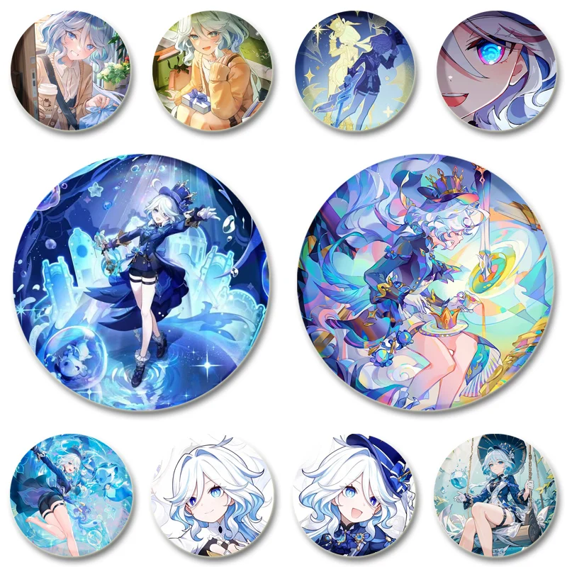 Yuanshen Game Badge Focalors Cartoon Brooches Handmade Cosplay Cute Enamel Pins for Backpack Collar Clothes Jewelry Accessories
Yuanshen Game Badge Focalors Cartoon Brooches Handmade Cosplay Cute Enamel Pins for Backpack Collar Clothes Jewelry Accessories