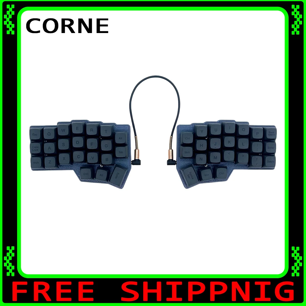 Комплект разделенной клавиатуры Corne V4 с поддержкой флакона, проводной RGB, изготовленная на заказ, с возможностью горячей замены, эргономичные игровые механические клавиатуры для левой и правой руки
Комплект разделенной клавиатуры Corne V4 с поддержкой флакона, проводной RGB, изготовленная на заказ, с возможностью горячей замены, эргономичные игровые механические клавиатуры для левой и правой руки