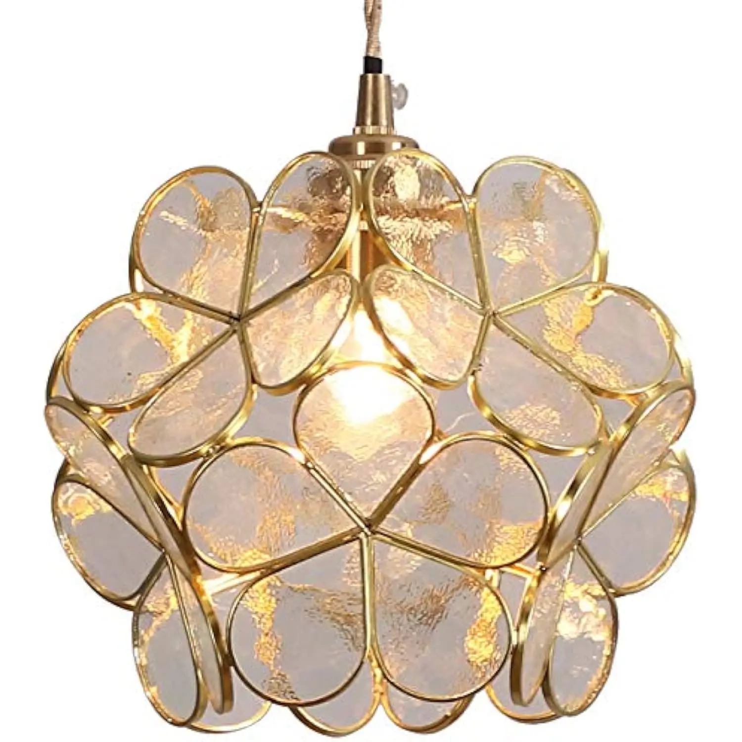 L10744 Petals Tiffany Style Stained Glass Ceiling Pendant Light with 8 英寸 Wide Lampshade (Clear, 8 Cherry Blossom)
L10744 Petals Tiffany Style Stained Glass Ceiling Pendant Light with 8 英寸 Wide Lampshade (Clear, 8 Cherry Blossom)