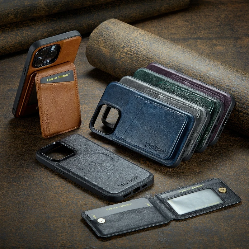 Removable Magnetic Wallet Case 2 in 1 Phone Case For iPhone 15 Plus 14 13 12 Pro Max 11 Pro Mobile Phone Protective Cover
Removable Magnetic Wallet Case 2 in 1 Phone Case For iPhone 15 Plus 14 13 12 Pro Max 11 Pro Mobile Phone Protective Cover