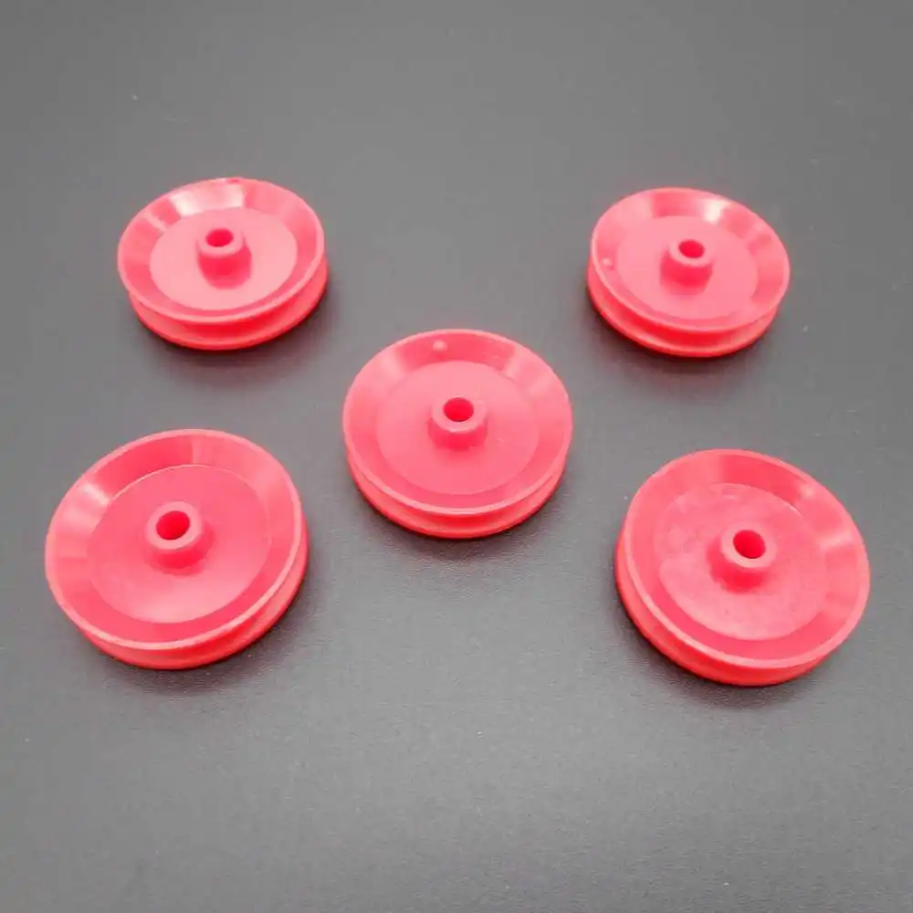 10PCS DIY 29MM4A 29MM Pulley Plastic Gears toy wheels concave Outer diameter 29mm Height 5.8mm Aperture Bore 3.9mm 4MM RED FD254
10PCS DIY 29MM4A 29MM Pulley Plastic Gears toy wheels concave Outer diameter 29mm Height 5.8mm Aperture Bore 3.9mm 4MM RED FD254