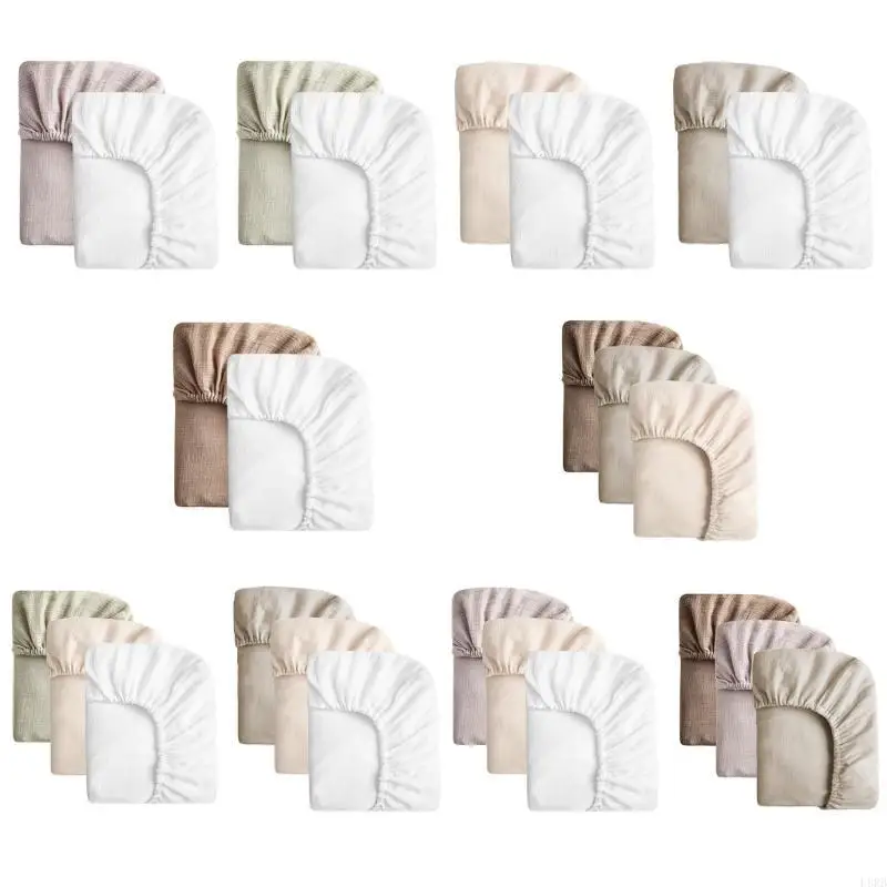 Набор из 2/3pcs Elastic Bassinet Leate для новорожденных для детских платежных защитников L8rb
Набор из 2/3pcs Elastic Bassinet Leate для новорожденных для детских платежных защитников L8rb