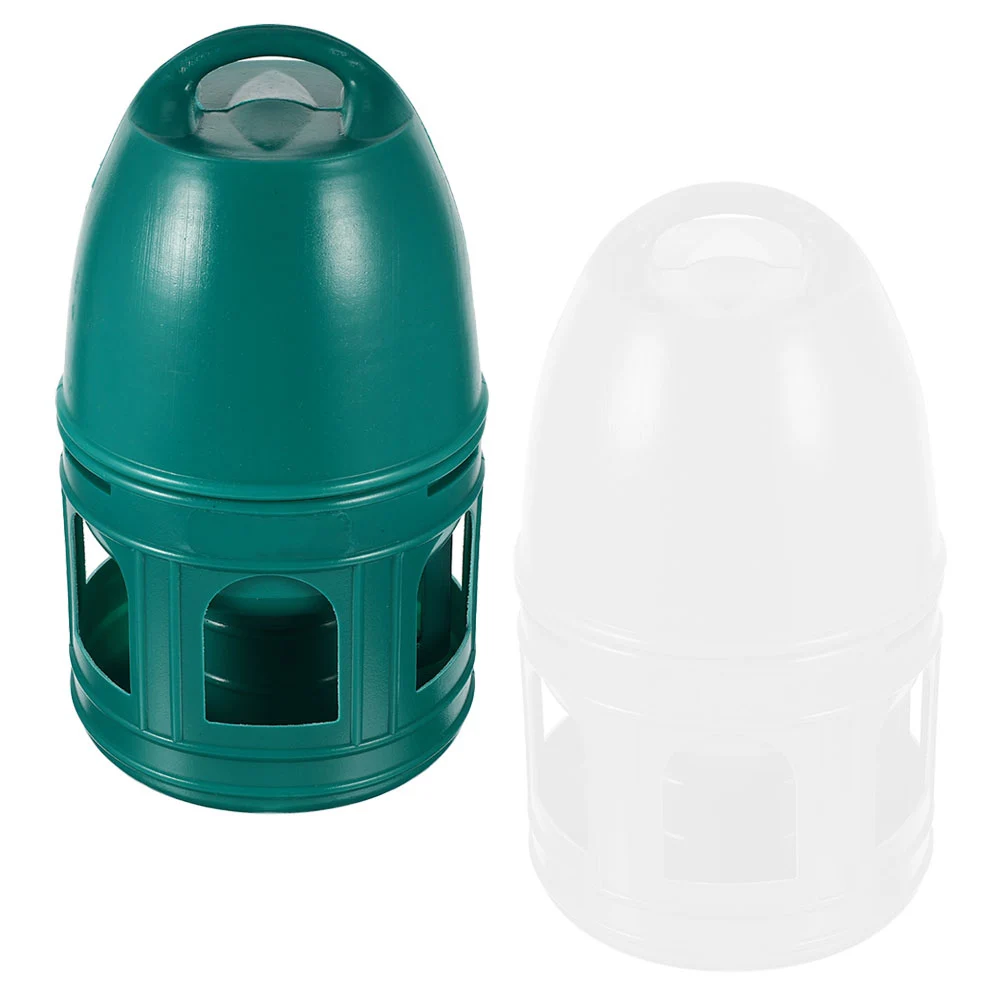 2 Pcs 3L White Green Pigeon Water Dispenser Durable Plastic Large Capacity Bird Cage Accessories Feeder Storage Design Pet
2 Pcs 3L White Green Pigeon Water Dispenser Durable Plastic Large Capacity Bird Cage Accessories Feeder Storage Design Pet