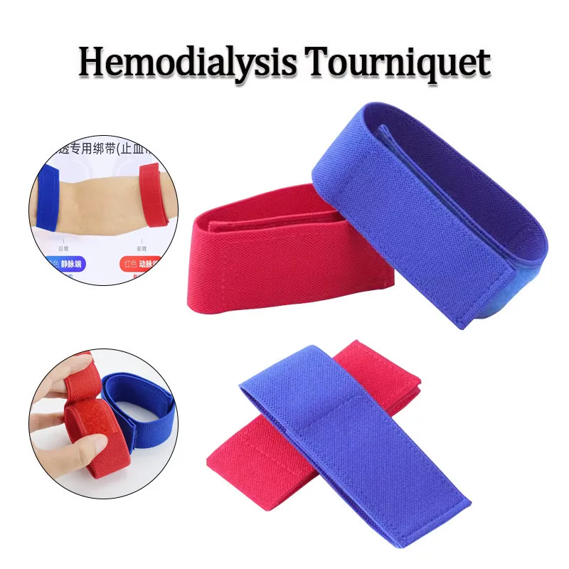 2Pcs Hemodialysis Tourniquet Elastic Dialysis Tourniquet Bandage Trauma First Aid Portable Blood Sucking Pad Stationary Tool
2Pcs Hemodialysis Tourniquet Elastic Dialysis Tourniquet Bandage Trauma First Aid Portable Blood Sucking Pad Stationary Tool