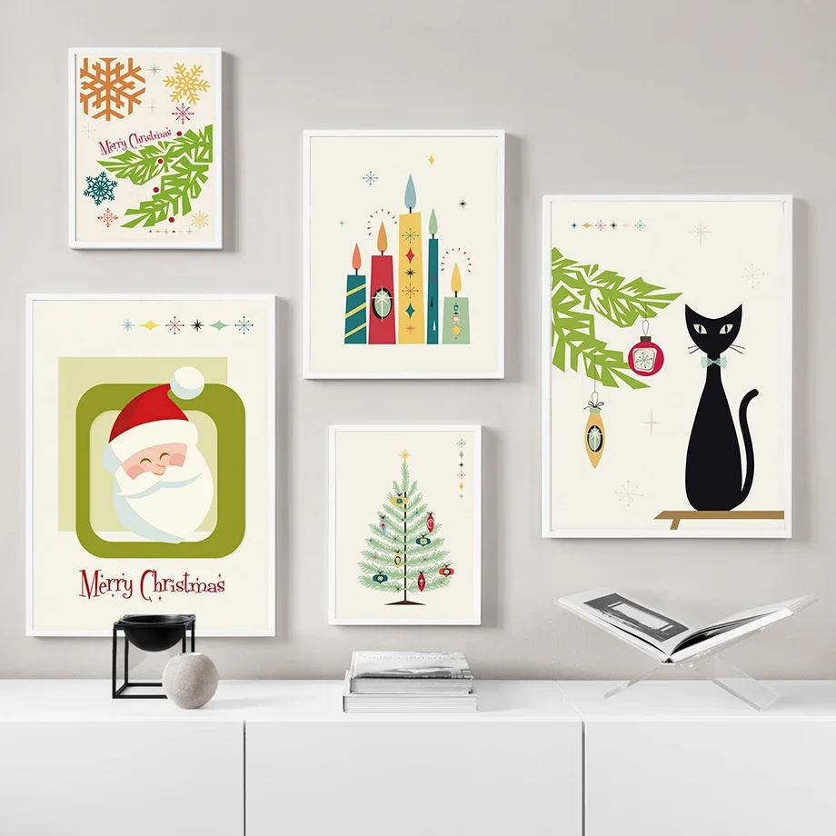 Wall Art Canvas Painting Marry Christmas Tree Deer Santa Claus Gift Kids Room Decoration Posters And Prints Nursery Wall Picture
Wall Art Canvas Painting Marry Christmas Tree Deer Santa Claus Gift Kids Room Decoration Posters And Prints Nursery Wall Picture