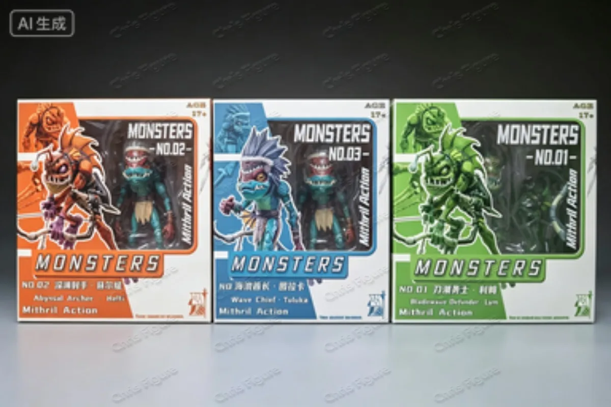 In Stock Mithril Studio 1/10 Scale Murloc Monster 01 Bladewave Oetender Lym 02 Abyss Archer Helti 03 Wave Chief Tuluka
In Stock Mithril Studio 1/10 Scale Murloc Monster 01 Bladewave Oetender Lym 02 Abyss Archer Helti 03 Wave Chief Tuluka