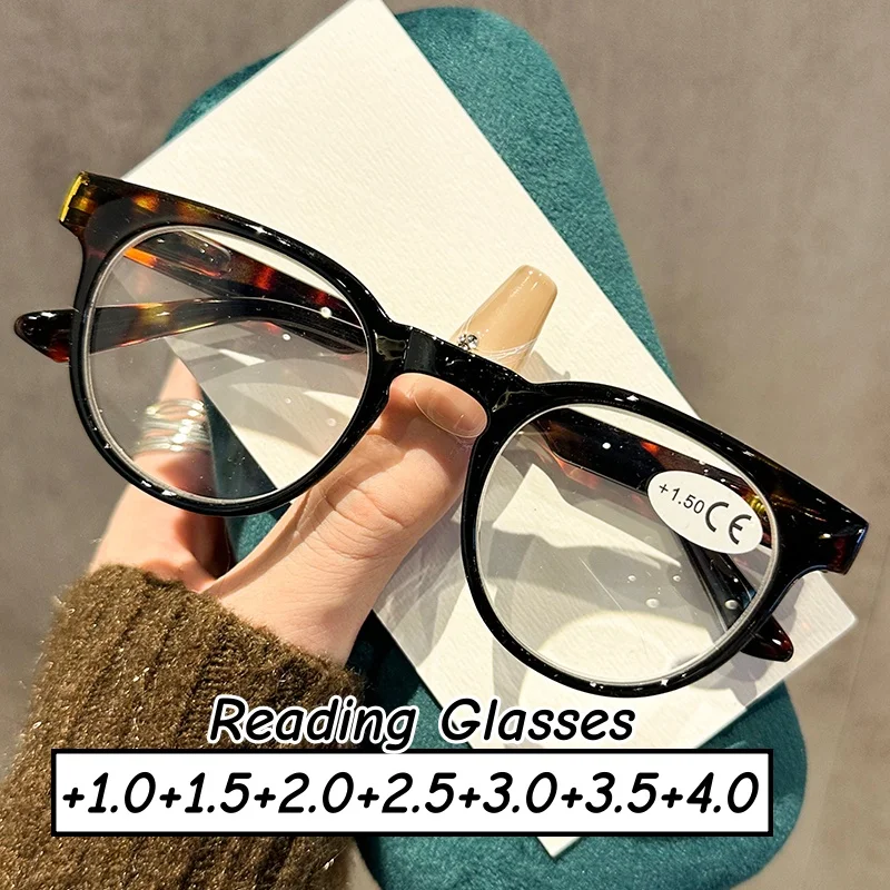 Neutral New Fashion Round Frame Presbyopia Glasses Classic Retro Blue Light Blocking High-definition Reading Glasses +1.0 To+4.0
Neutral New Fashion Round Frame Presbyopia Glasses Classic Retro Blue Light Blocking High-definition Reading Glasses +1.0 To+4.0