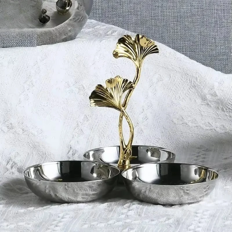 Snack Candy Plate Light Luxury Stainless Steel Dried Fruit Bowl Desktop Home Accessories
Snack Candy Plate Light Luxury Stainless Steel Dried Fruit Bowl Desktop Home Accessories