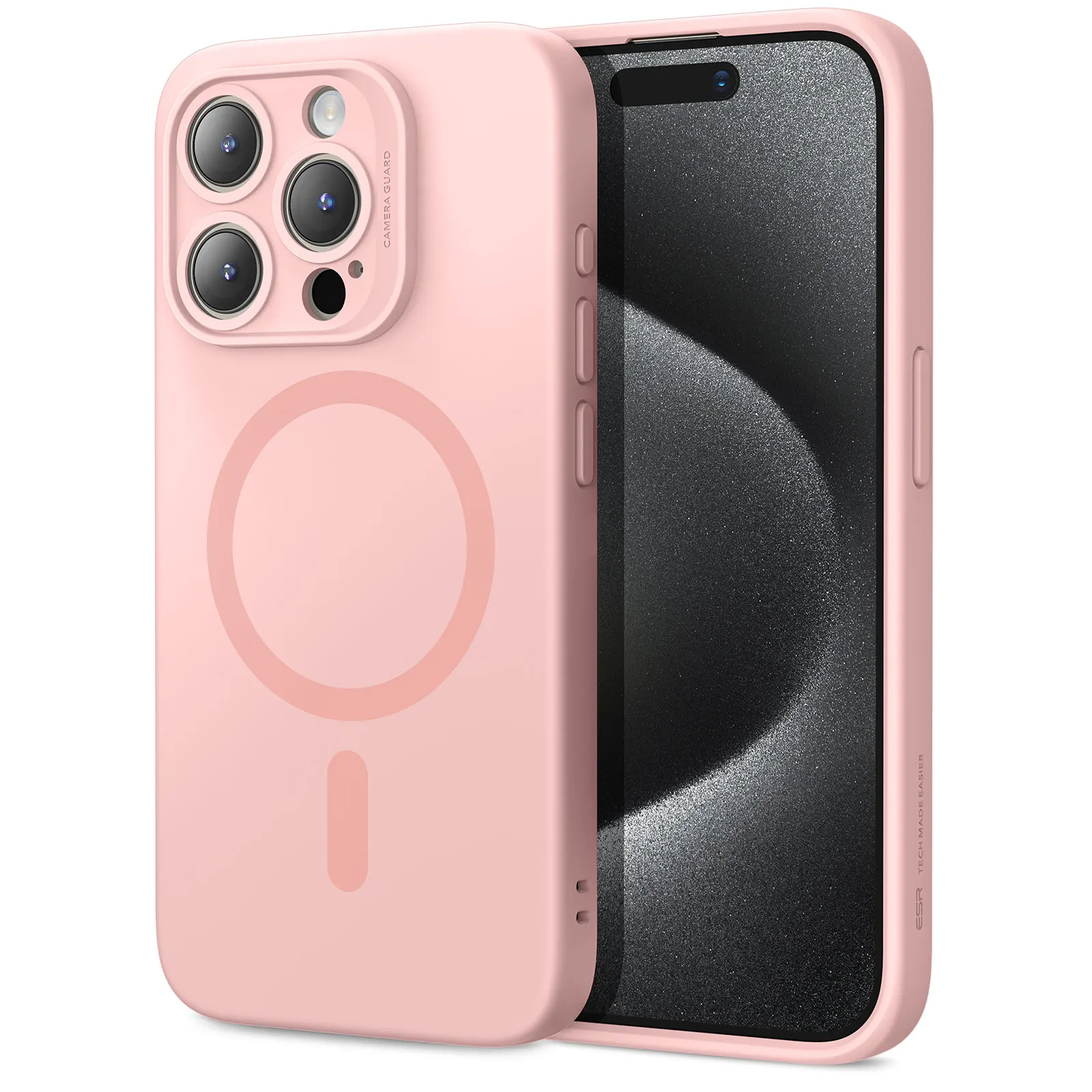 ESR for iPhone 16/15 Series Silicone Case Compatible with MagSafe Phone Case for iPhone 15 Pro Max/16 Pro Max
ESR for iPhone 16/15 Series Silicone Case Compatible with MagSafe Phone Case for iPhone 15 Pro Max/16 Pro Max