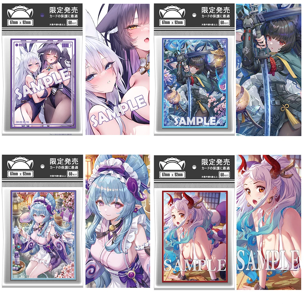 60Pcs/pack Anime OPCG Holographic Card Sleeves Sexy Zzz Yamato Firefly Trading Card Protector Cover MTG 67X92mm Fans Gifts
60Pcs/pack Anime OPCG Holographic Card Sleeves Sexy Zzz Yamato Firefly Trading Card Protector Cover MTG 67X92mm Fans Gifts