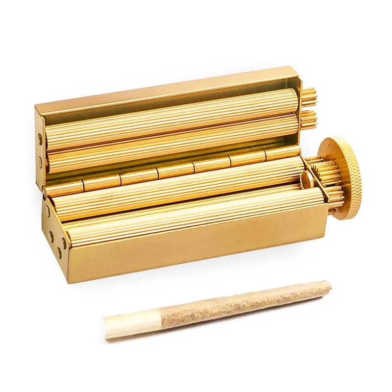 Solid Brass Cigarette Rolling Machine 70MM Manual Tobacco Roller Retro Antique Style Heavy Handmade Mechanical Rollie Gift
Solid Brass Cigarette Rolling Machine 70MM Manual Tobacco Roller Retro Antique Style Heavy Handmade Mechanical Rollie Gift