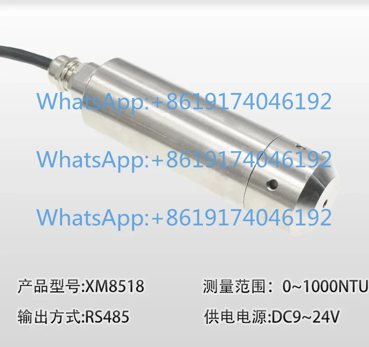 Turbidity sensor Stainless steel probe RS485 Turbidity module Water muddy sewage mixed water quality liquid detector
Turbidity sensor Stainless steel probe RS485 Turbidity module Water muddy sewage mixed water quality liquid detector