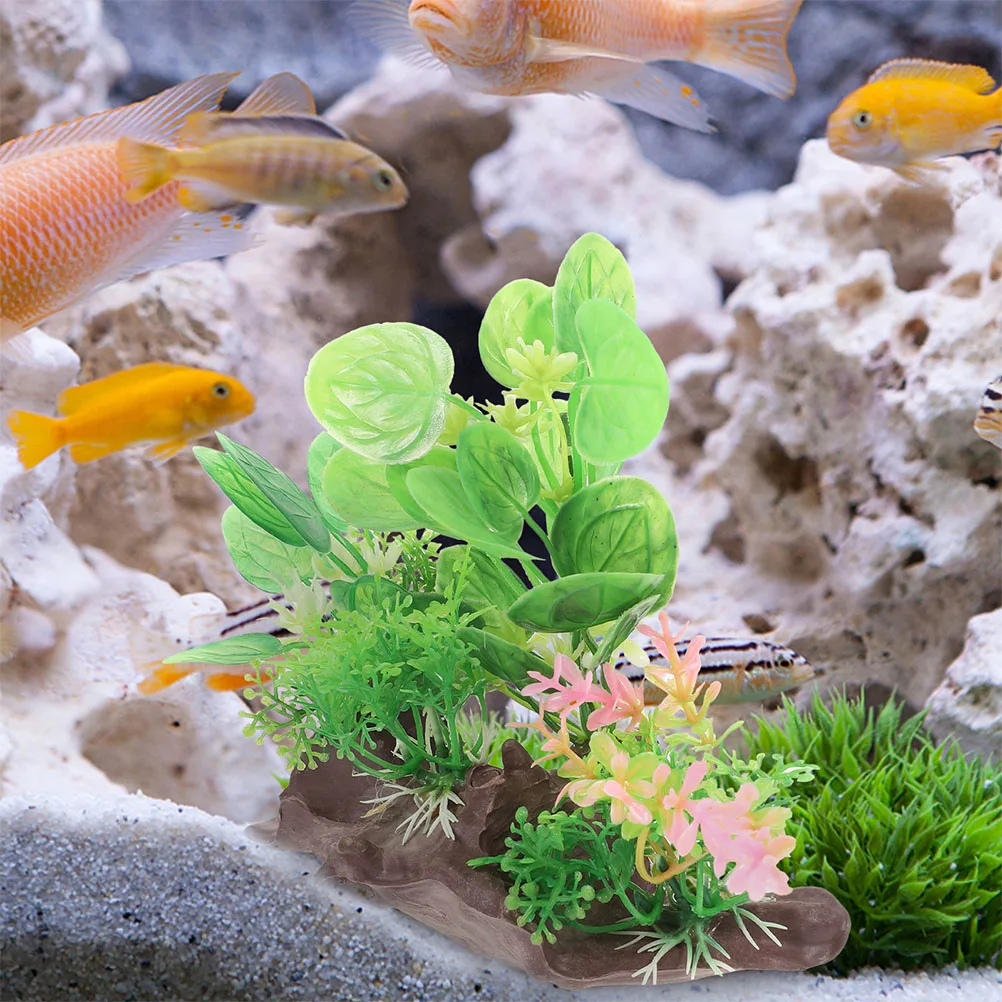 2 Pcs Artificial Water Plants Colored Figurines for Fish Tank Decorations Vivid Aquarium L scape Underwater Simulated Aquatic
2 Pcs Artificial Water Plants Colored Figurines for Fish Tank Decorations Vivid Aquarium L scape Underwater Simulated Aquatic