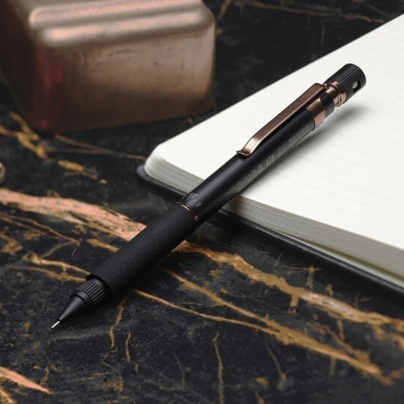 Limited Edition Japanese PLATINUM Mechanical Pencil PRO-USE 171 Low-gravity Metal Drawing Black Propelling Pencil 0.5/0.3 Gift
Limited Edition Japanese PLATINUM Mechanical Pencil PRO-USE 171 Low-gravity Metal Drawing Black Propelling Pencil 0.5/0.3 Gift