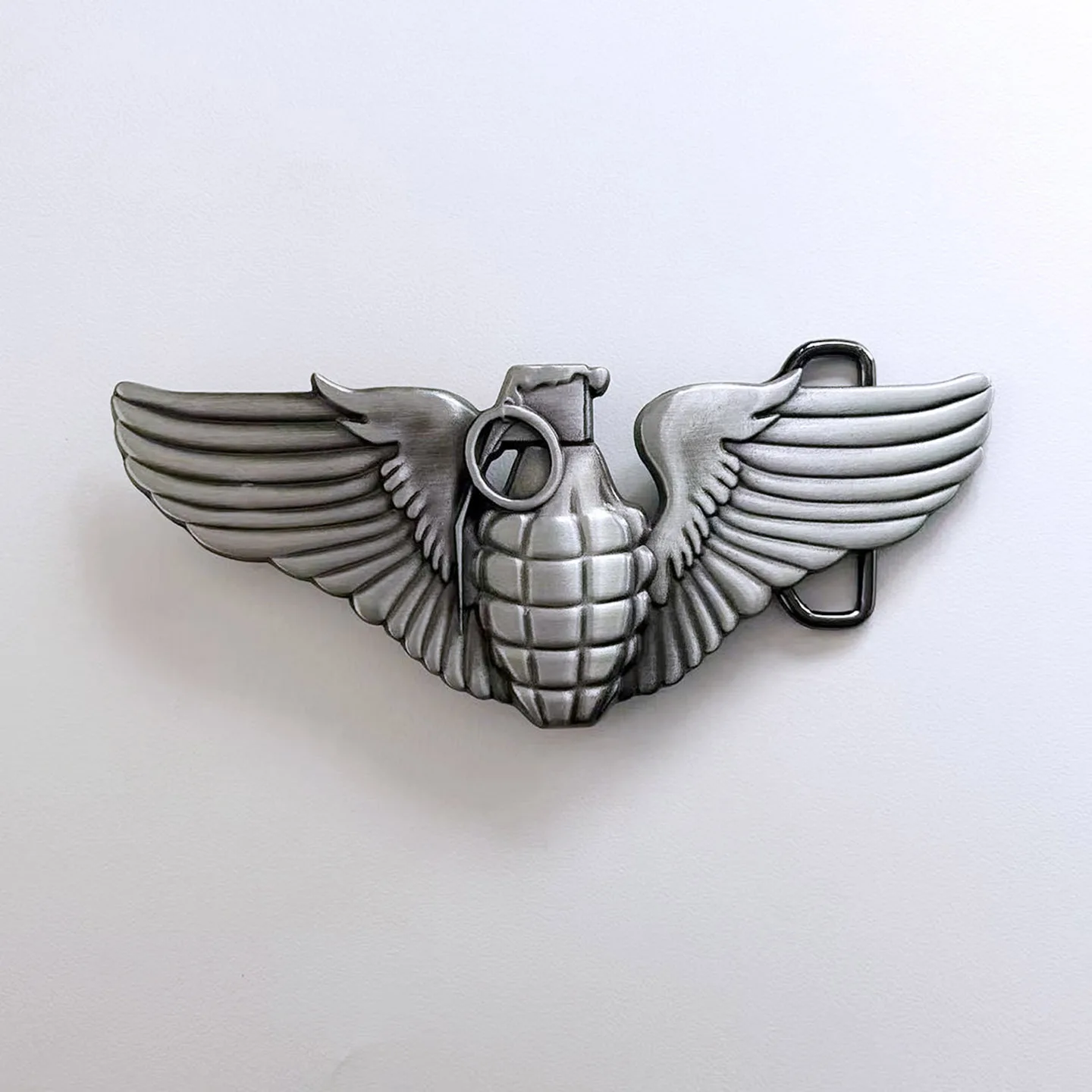 Vintage Style Cut Out Grenade W Wings Belt Buckle Gurtelschnalle Boucle de ceinture BUCKLE-GU025
Vintage Style Cut Out Grenade W Wings Belt Buckle Gurtelschnalle Boucle de ceinture BUCKLE-GU025