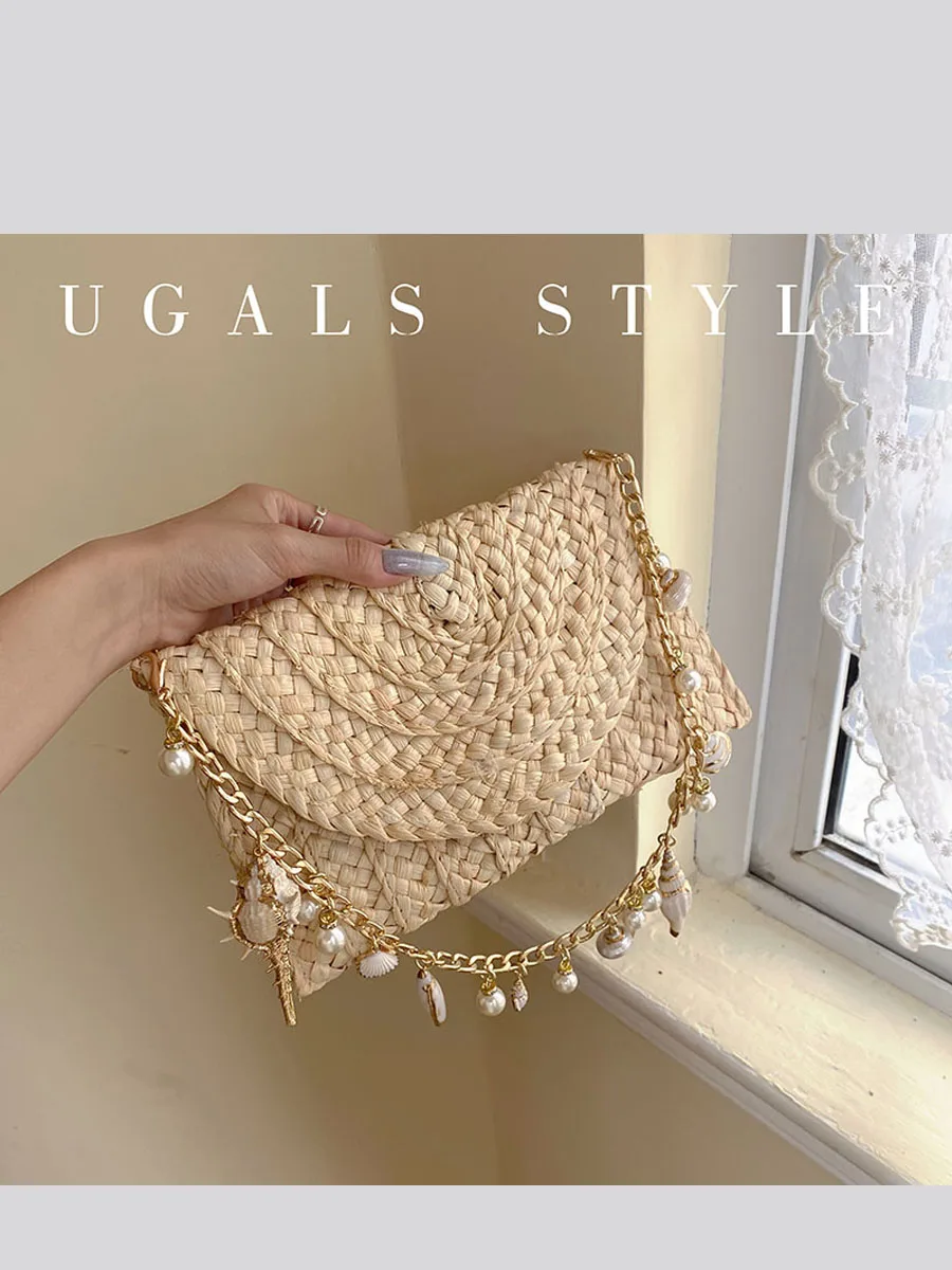 Handwoven Straw Tote Bag UGALS Beach Vacation Underarm Handbag Animal Pattern Casual Summer 2024 Youth Leisure Handheld
Handwoven Straw Tote Bag UGALS Beach Vacation Underarm Handbag Animal Pattern Casual Summer 2024 Youth Leisure Handheld