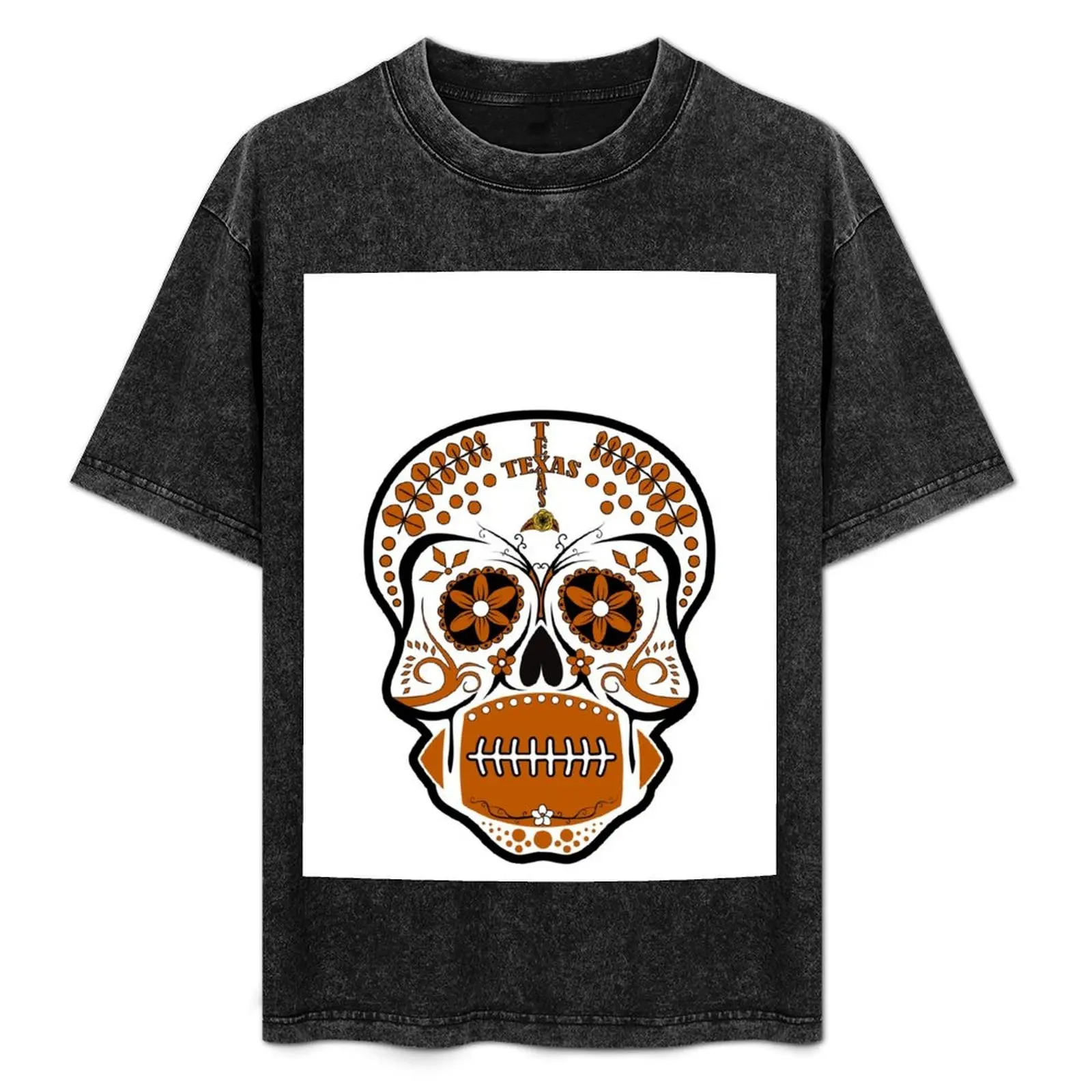 Texas del Muerte T-Shirt Simple Solid Color Crew Neck Tee
Texas del Muerte T-Shirt Simple Solid Color Crew Neck Tee