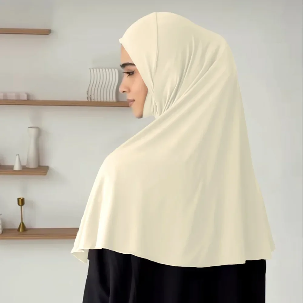 Wear Directly Instant Hijab Jersey Muslim Prayer Scarf Turban Women Islamic Amira Hijab Solid Color Underscarf Headscarf Musulma
Wear Directly Instant Hijab Jersey Muslim Prayer Scarf Turban Women Islamic Amira Hijab Solid Color Underscarf Headscarf Musulma