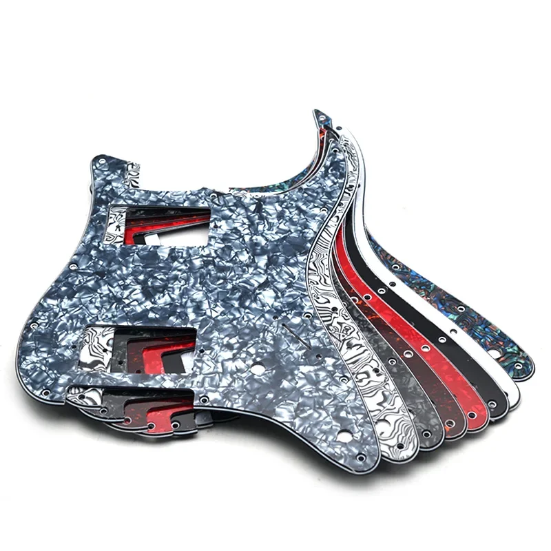 Multicolor 3 Ply 11 Holes HH two Humbucker Guitar Pickguard Anti-Scratch Plate for ST FD Electric Guitar
Multicolor 3 Ply 11 Holes HH two Humbucker Guitar Pickguard Anti-Scratch Plate for ST FD Electric Guitar