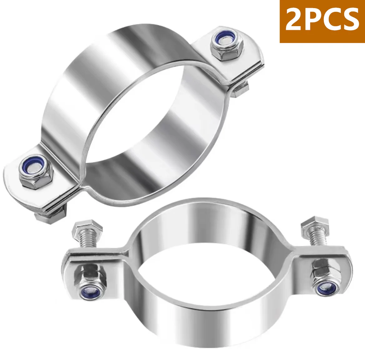 2PCS Pipe Hanger Bracket Clamp Support Clip 304 Stainless Steel 25-133mm Heavy Duty Flat Tube Clamp Split Ring Hanger Pipe Clamp
2PCS Pipe Hanger Bracket Clamp Support Clip 304 Stainless Steel 25-133mm Heavy Duty Flat Tube Clamp Split Ring Hanger Pipe Clamp
