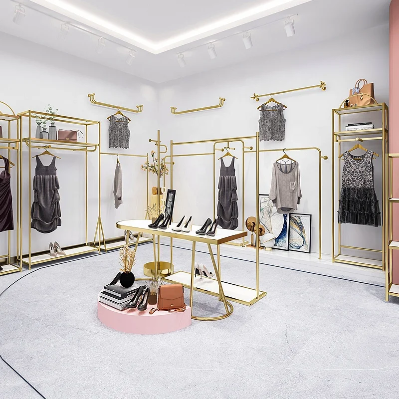 customized.Women Clothing Store Display Rack Standing Clothing Rack Boutique Clothing Shop Display Stand Display Shelves
customized.Women Clothing Store Display Rack Standing Clothing Rack Boutique Clothing Shop Display Stand Display Shelves