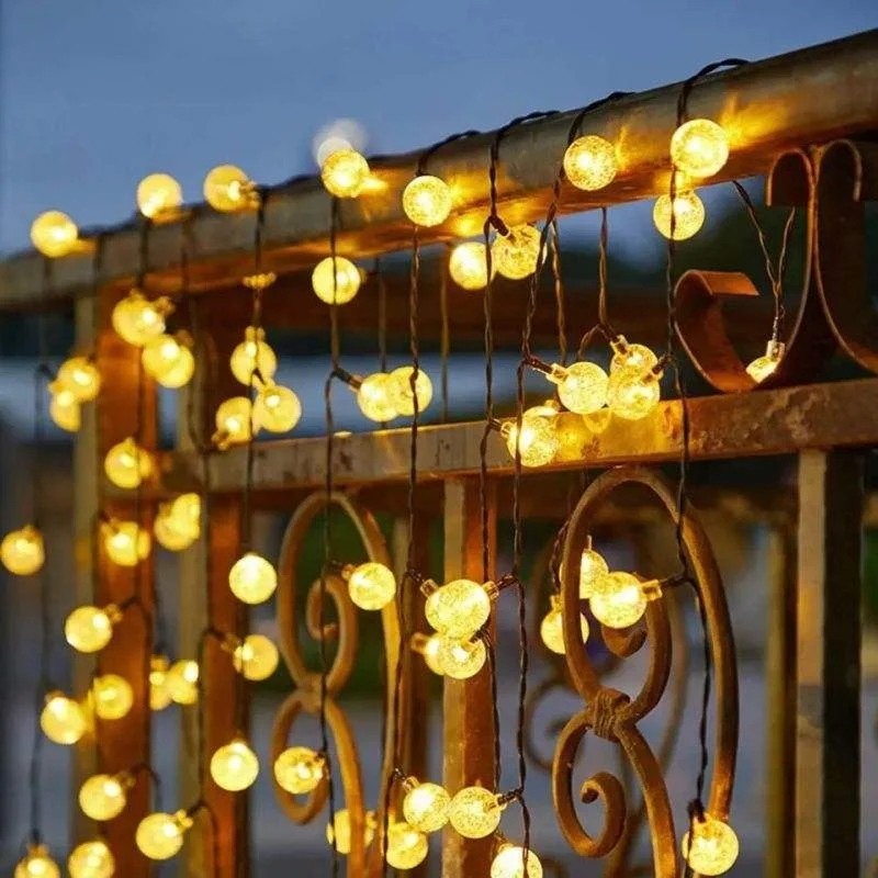 Solar Powered 200 LED Crystal Ball String Lights Outdoor Patio Garden Party Decor Christmas Halloween Lighting Decoration
Solar Powered 200 LED Crystal Ball String Lights Outdoor Patio Garden Party Decor Christmas Halloween Lighting Decoration