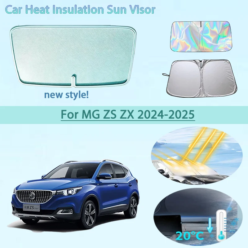 Car Front Windshield Sunshade Heat Insulation Sun Visor Summer Cooling Auto Accessories For MG ZS ZX 2024 2025 Foldable Tools
Car Front Windshield Sunshade Heat Insulation Sun Visor Summer Cooling Auto Accessories For MG ZS ZX 2024 2025 Foldable Tools