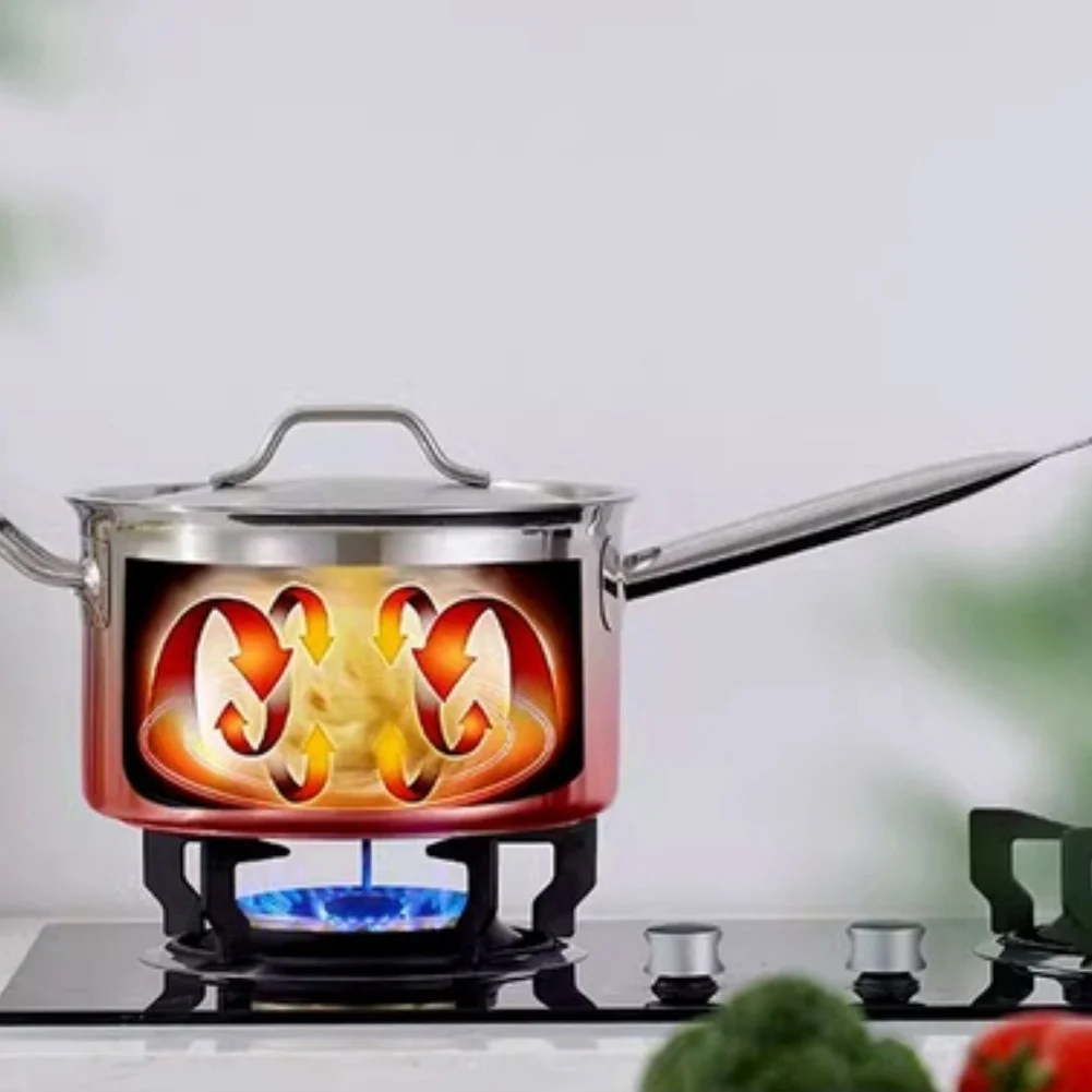Stainless Steel Milk Pot 16 18 20 22 24cm with Lid Sauce Pan for Gas Electric Induction Stove Boiling Simmering Use
Stainless Steel Milk Pot 16 18 20 22 24cm with Lid Sauce Pan for Gas Electric Induction Stove Boiling Simmering Use
