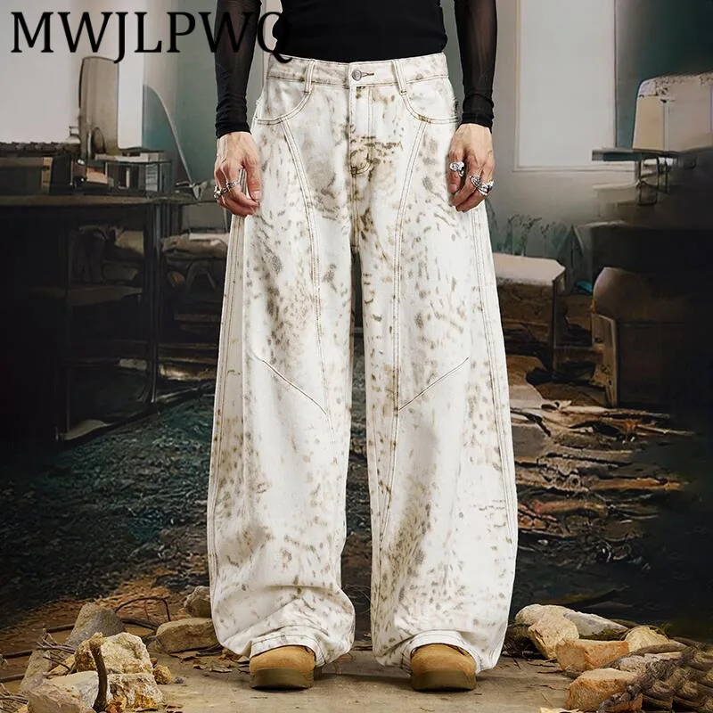 MWJLPWQ мужские повседневные широкие джинсы с леопардовым принтом в американском стиле, винтажные широкие брюки унисекс, универсальные брюки 12212
MWJLPWQ мужские повседневные широкие джинсы с леопардовым принтом в американском стиле, винтажные широкие брюки унисекс, универсальные брюки 12212