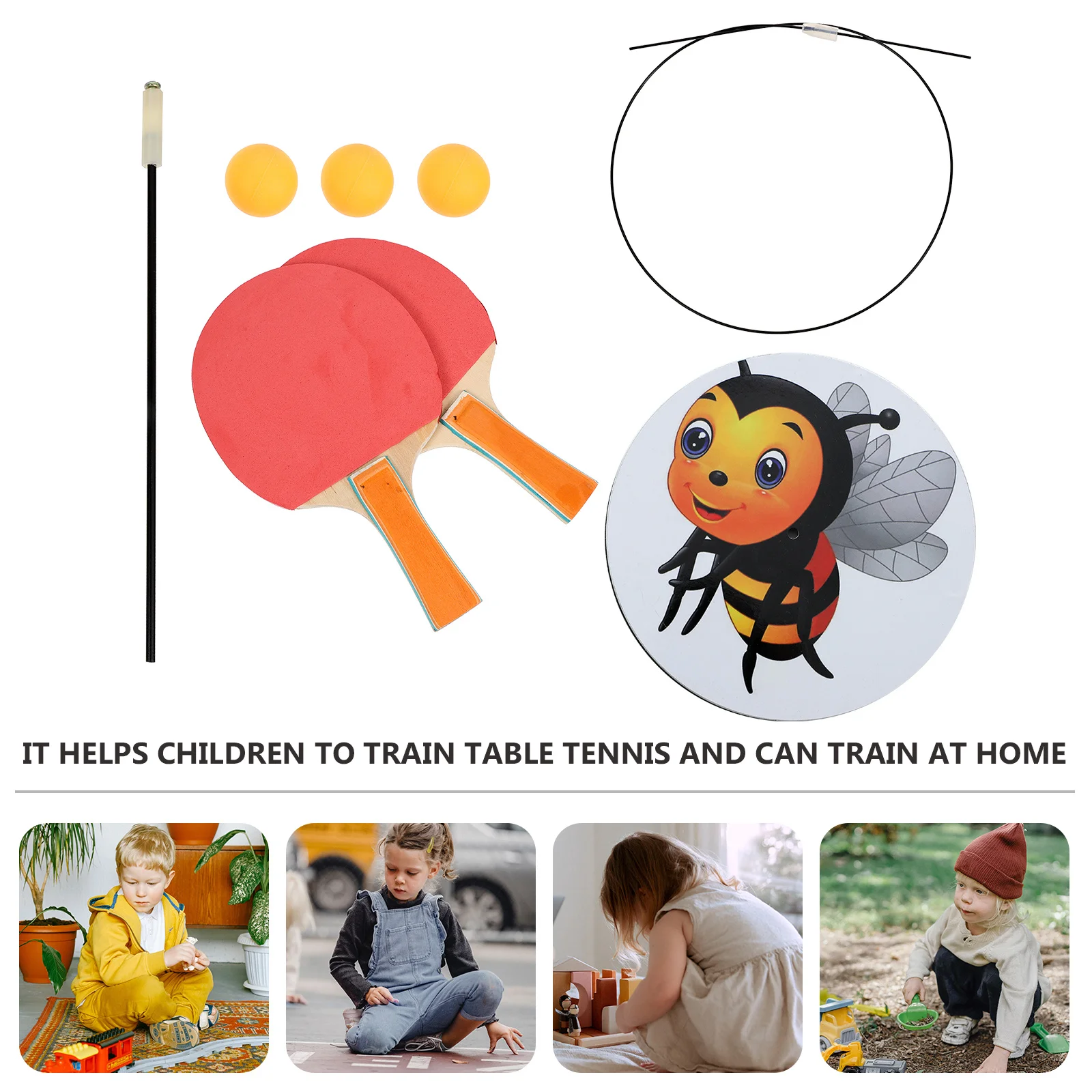 1 set 1 Set Mini Table Tennis Training Device Elastic Bobbin Interactive Sports Plaything For Indoor Outdoor Practice
1 set 1 Set Mini Table Tennis Training Device Elastic Bobbin Interactive Sports Plaything For Indoor Outdoor Practice