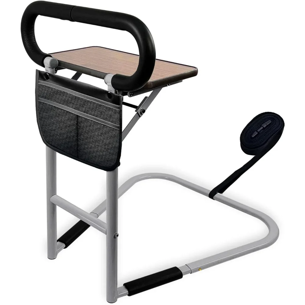 Bed Rails for Elderly Adults Safety, Bed Rail with Bidirectional Foldable Table, Bed Assist Rails for Seniors with Storage Bag f
Bed Rails for Elderly Adults Safety, Bed Rail with Bidirectional Foldable Table, Bed Assist Rails for Seniors with Storage Bag f