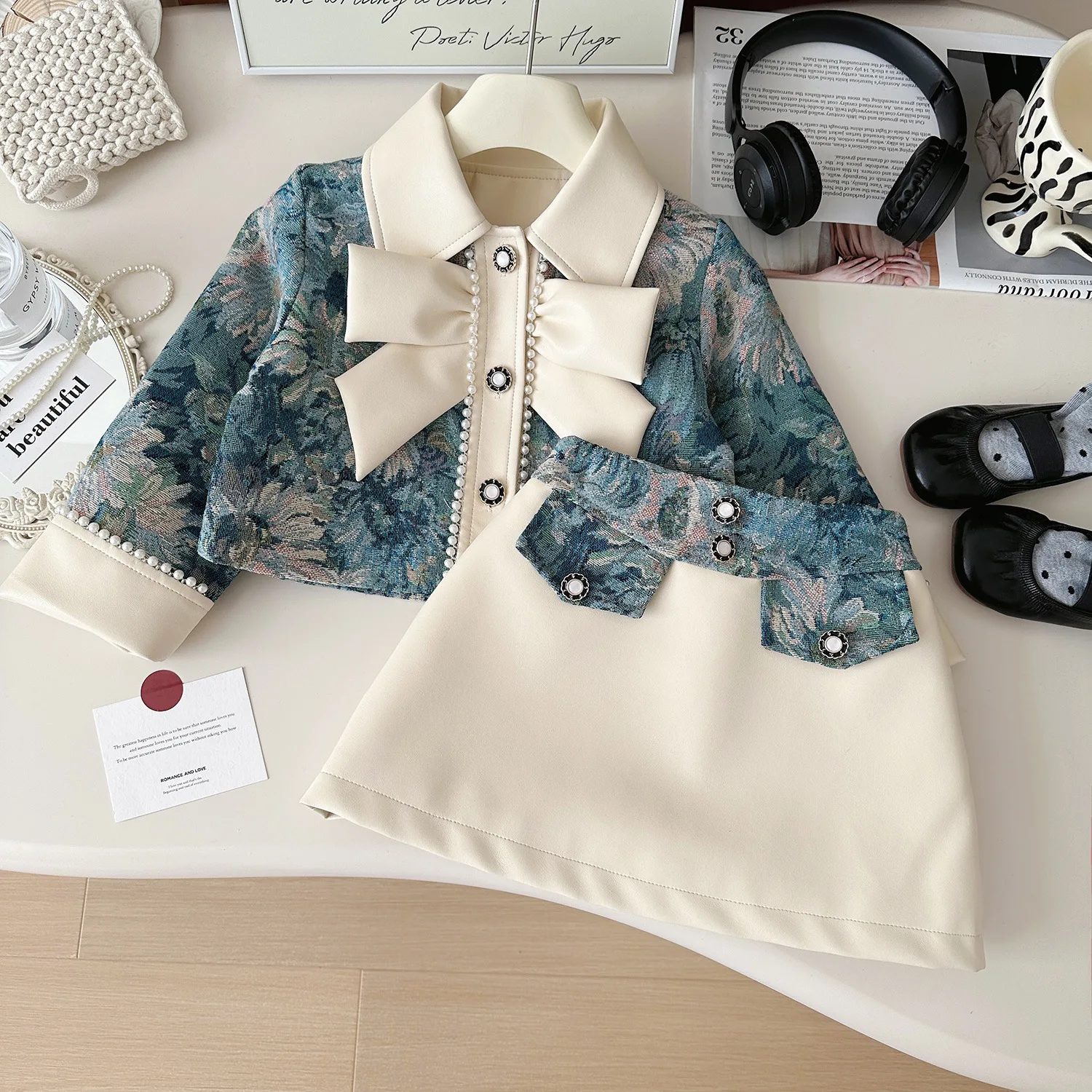 Girls Suit Autumn Fashion Baby Fashion Children Outfits Two-piece Set Toddler Girl Clothes
Girls Suit Autumn Fashion Baby Fashion Children Outfits Two-piece Set Toddler Girl Clothes