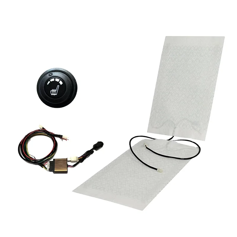 Dual Temperature Control Module System Kit Custom 12V Car Seat Heating Pad for Two Seats Electronic Structure Made of Plastic
Dual Temperature Control Module System Kit Custom 12V Car Seat Heating Pad for Two Seats Electronic Structure Made of Plastic