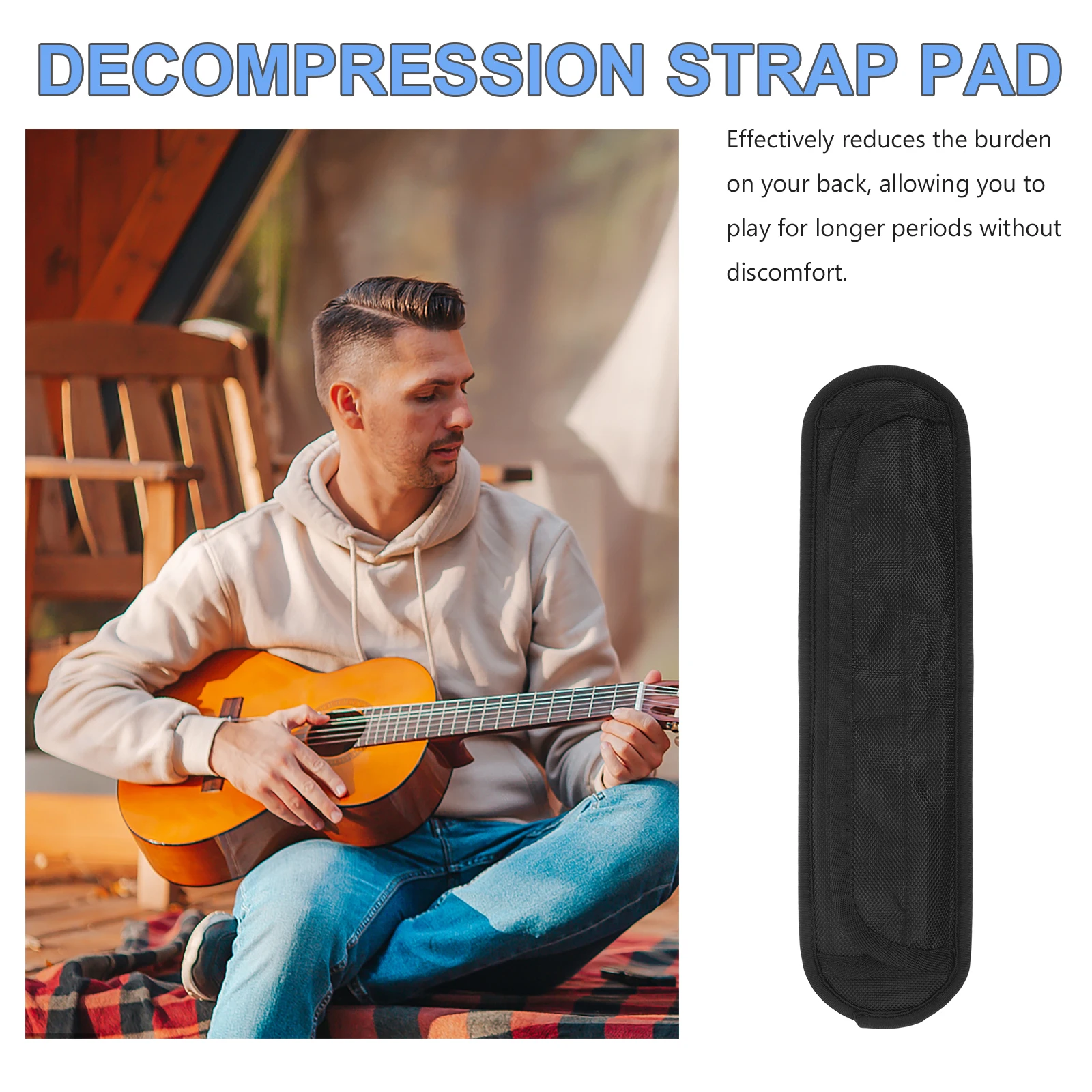 Guitar Strap Pad Replacement Shoulder Cushion Widen Pads Straps Sponge Backpack Child for Bags 
Guitar Strap Pad Replacement Shoulder Cushion Widen Pads Straps Sponge Backpack Child for Bags
