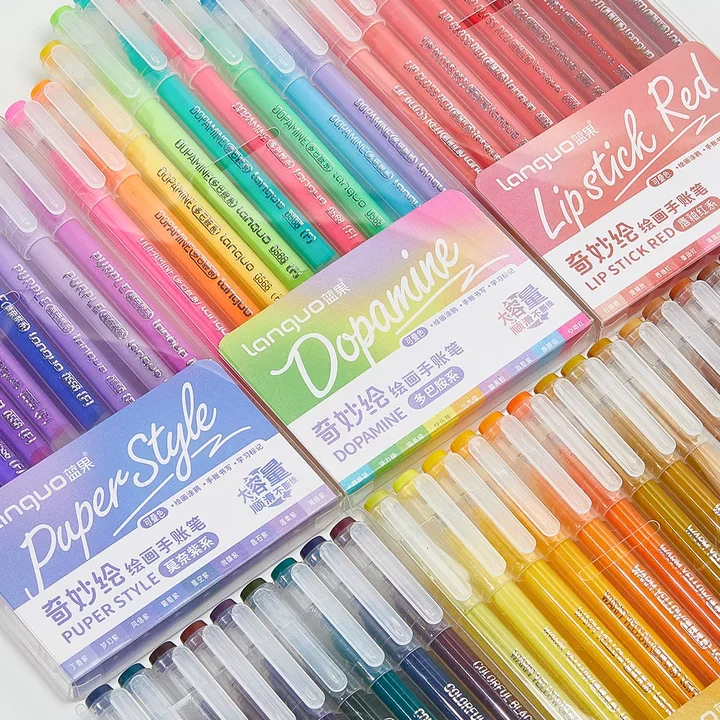 9colors high-capacity gel pen set, perfect for journaling, drawing, doodling, writing, highlighting, and layering. A perfect gif
9colors high-capacity gel pen set, perfect for journaling, drawing, doodling, writing, highlighting, and layering. A perfect gif