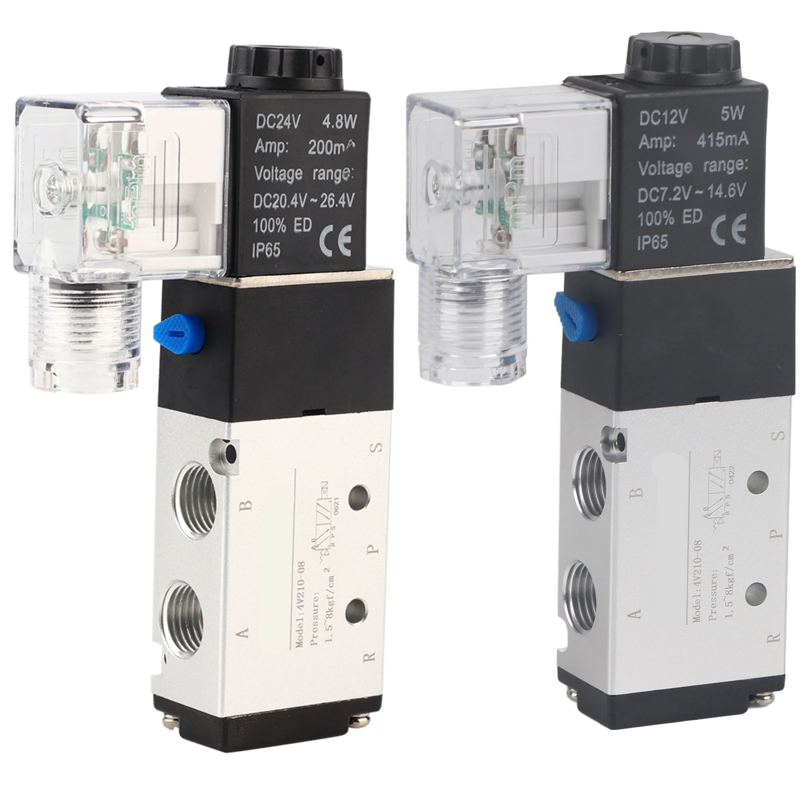4V210-08 Pneumatic Air Valve Pneumatic Solenoid Air Valve 4V210-08 Solenoid Air Valve 2 Position 5 Port Pneumatic Control Valve
4V210-08 Pneumatic Air Valve Pneumatic Solenoid Air Valve 4V210-08 Solenoid Air Valve 2 Position 5 Port Pneumatic Control Valve
