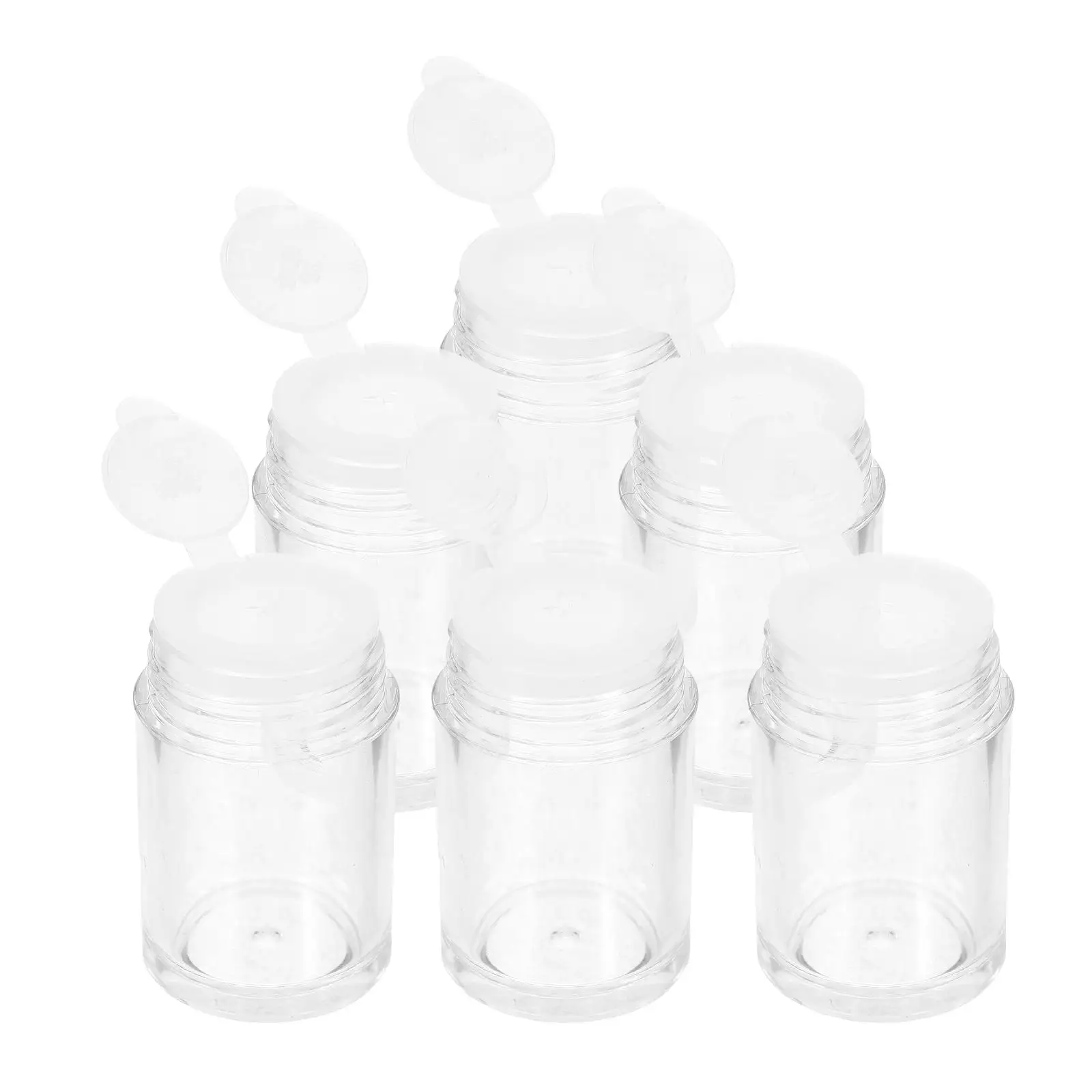 6 Pcs Loose Powder Bottle Durable Safe Travel Dispenser Plastic Containers Open Holes DIY Makeup Foundation Heat Powder Elegant
6 Pcs Loose Powder Bottle Durable Safe Travel Dispenser Plastic Containers Open Holes DIY Makeup Foundation Heat Powder Elegant