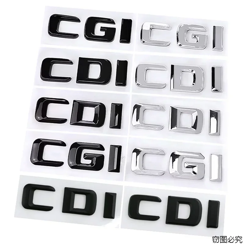 ABS Car Tail Letters Emblem Sticker Auto Fender Side Badge for Mercedes Benz CGI CDI Logo W111 W210 W213 W203 W205 CLK CLA GLA
ABS Car Tail Letters Emblem Sticker Auto Fender Side Badge for Mercedes Benz CGI CDI Logo W111 W210 W213 W203 W205 CLK CLA GLA